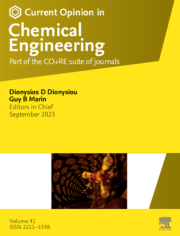 Go to journal home page - Current Opinion in Chemical Engineering